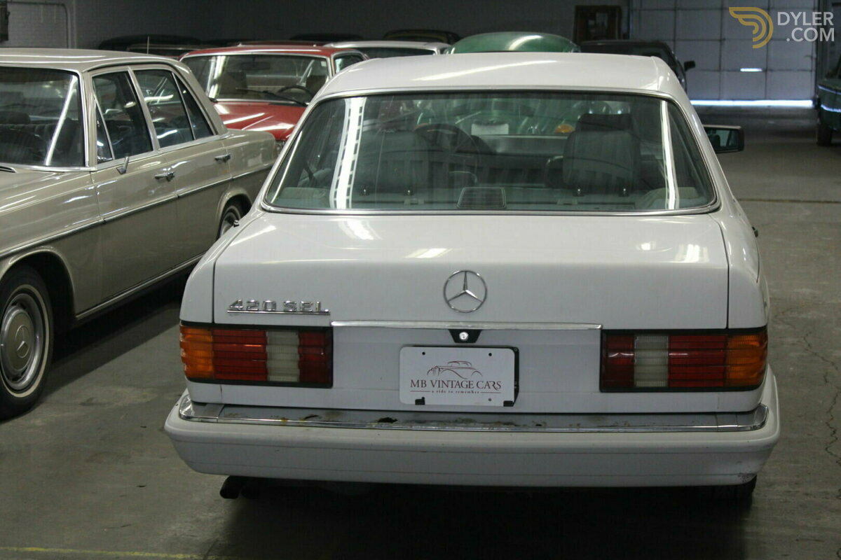 1990 Mercedes-Benz 420 SEL, foto 4