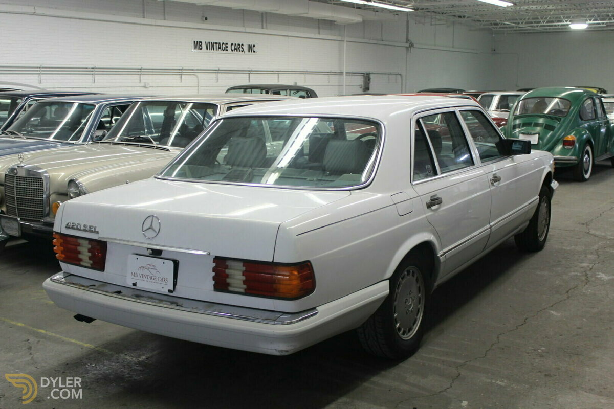1990 Mercedes-Benz 420 SEL, foto 5