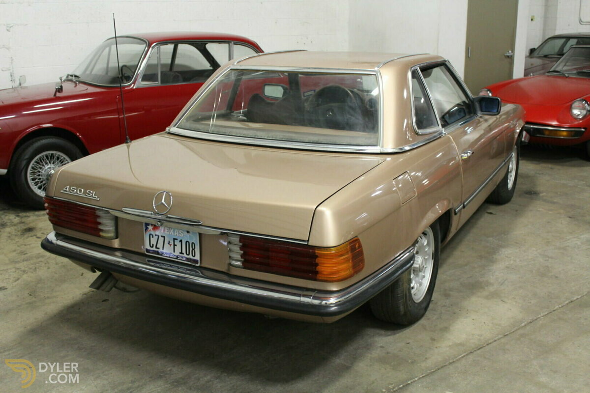 1978 Mercedes-Benz 450 SL R107 (Euro Model), foto 4