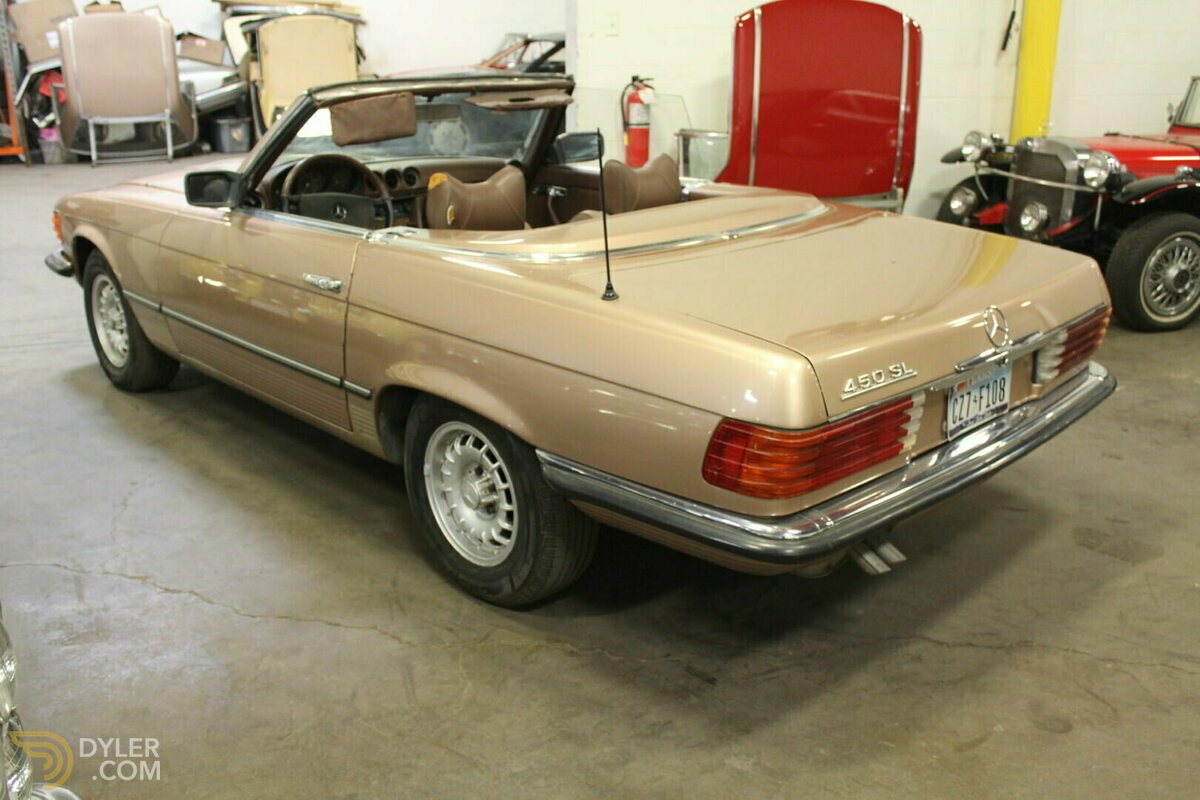 1978 Mercedes-Benz 450 SL R107 (Euro Model), foto 5
