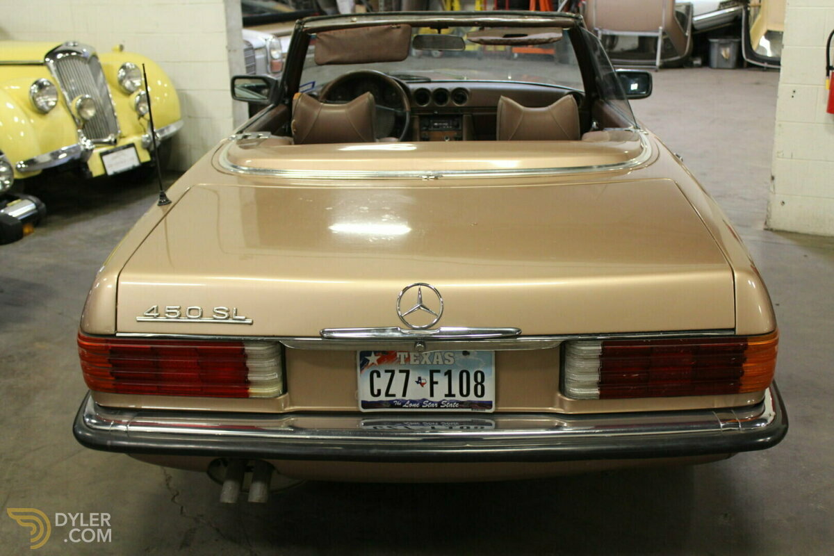 1978 Mercedes-Benz 450 SL R107 (Euro Model), foto 7