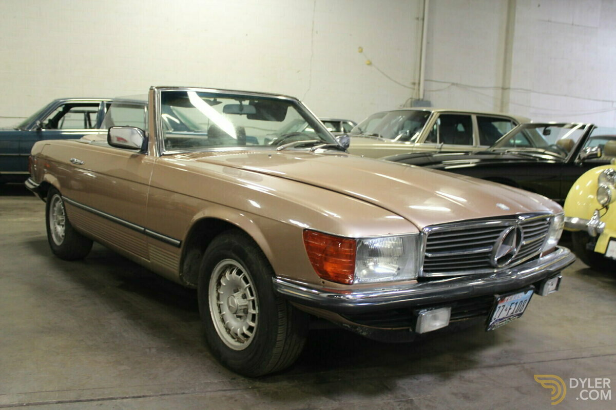 1978 Mercedes-Benz 450 SL R107 (Euro Model), foto 12