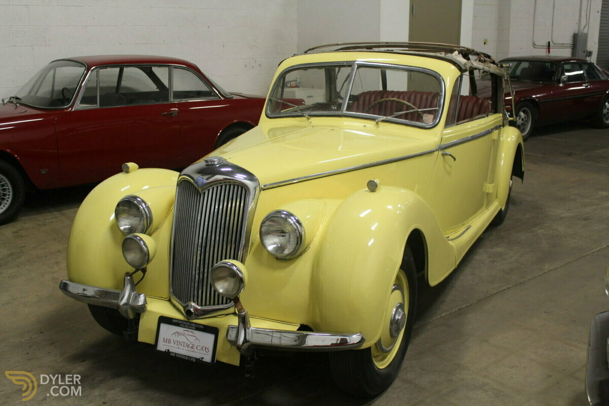 1951 Riley RMD 2 1/2 Liter Convertible, foto 2