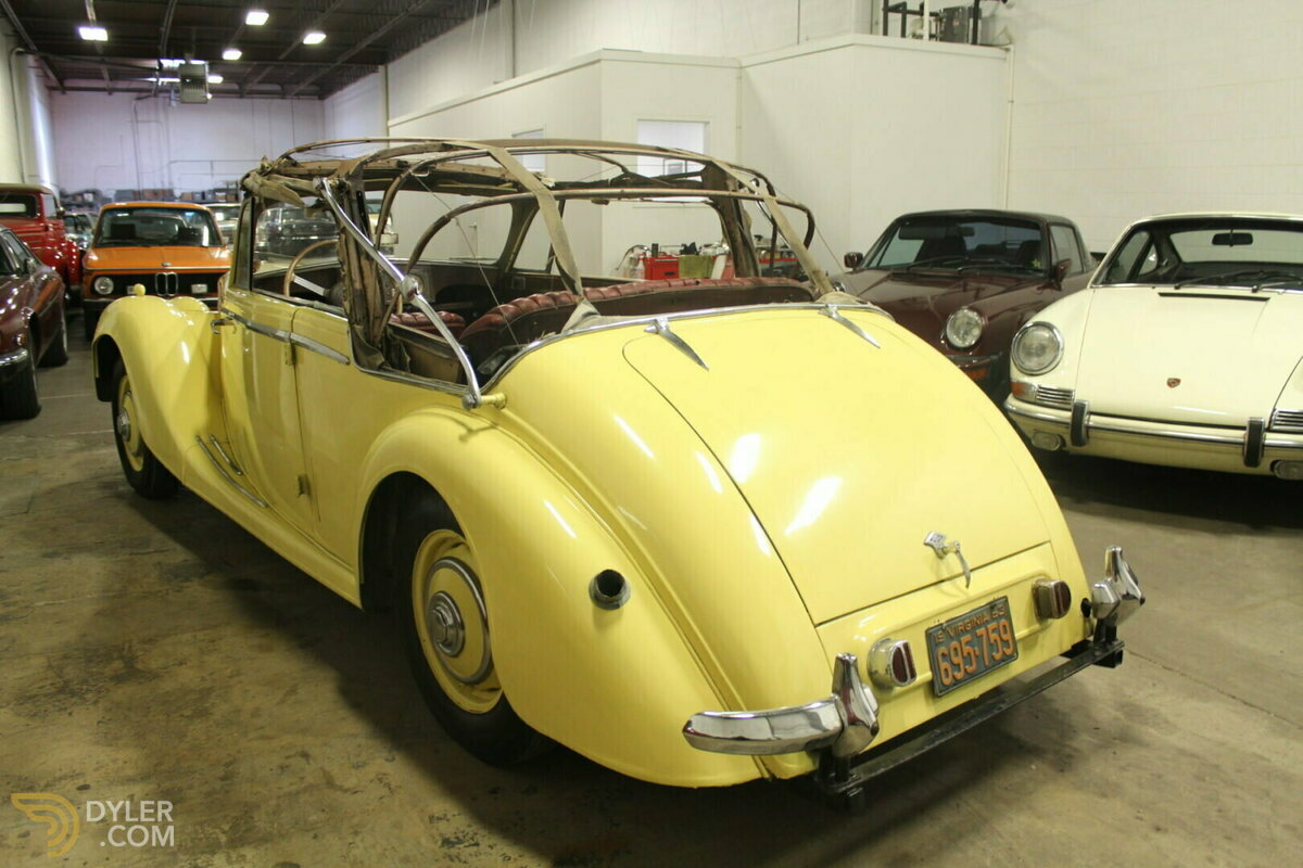 1951 Riley RMD 2 1/2 Liter Convertible, foto 3