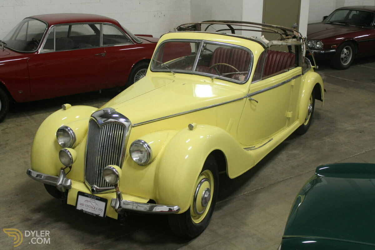 1951 Riley RMD 2 1/2 Liter Convertible, foto 10