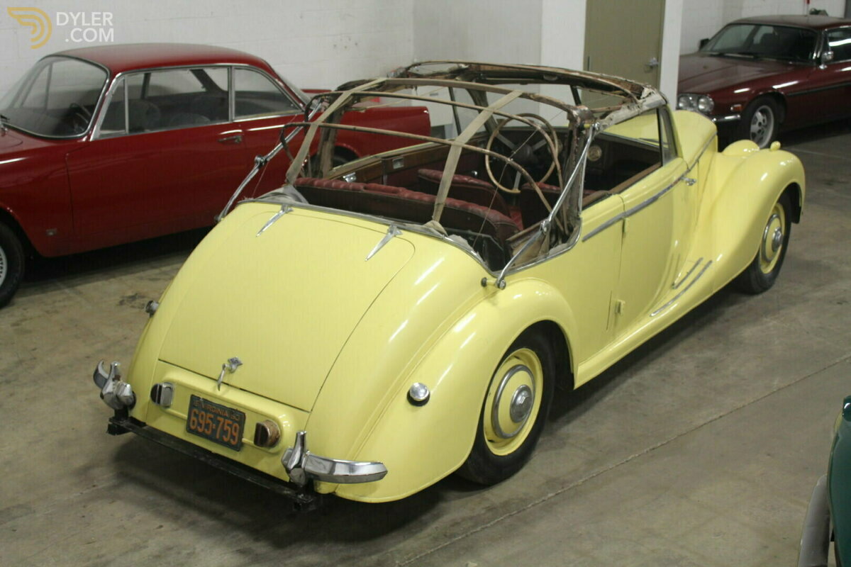 1951 Riley RMD 2 1/2 Liter Convertible, foto 11