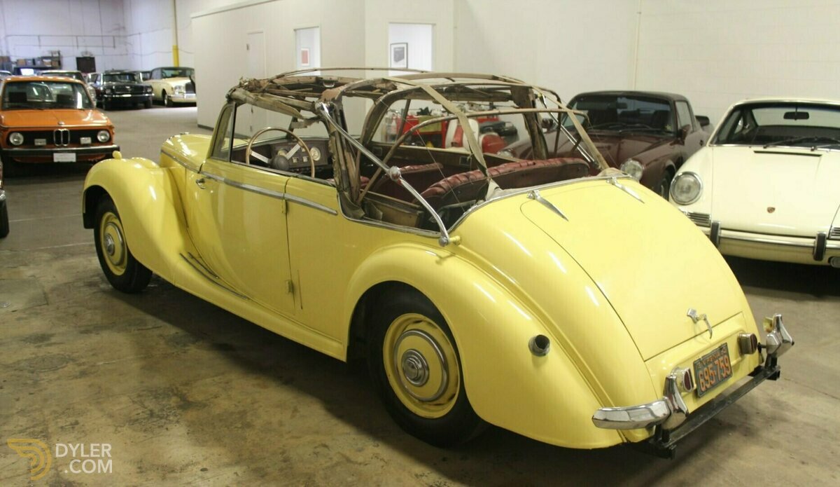 1951 Riley RMD 2 1/2 Liter Convertible, foto 12