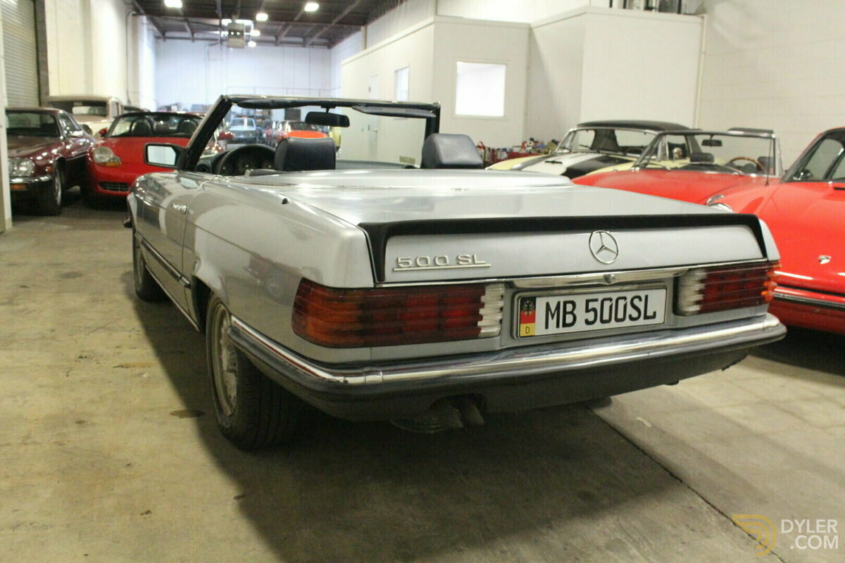 1984 Mercedes-Benz 500 SL Euro R107, foto 4