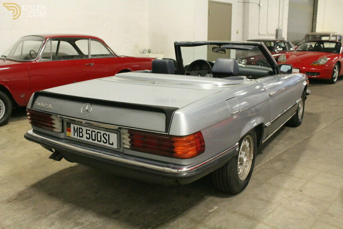 1984 Mercedes-Benz 500 SL Euro R107, foto 5