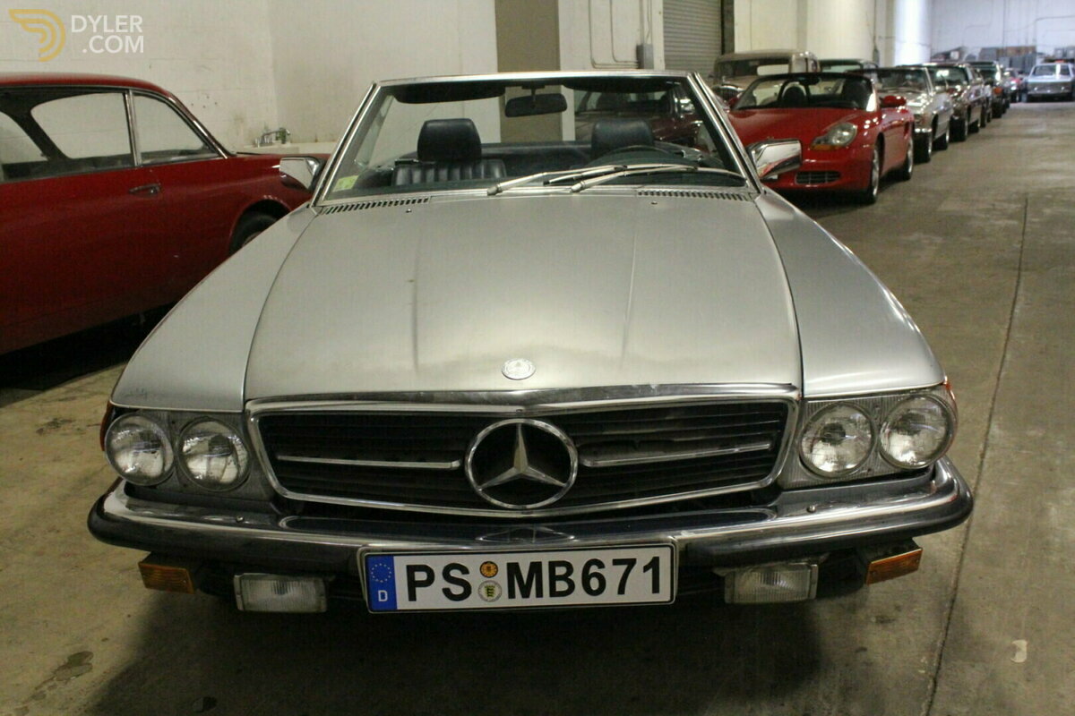 1984 Mercedes-Benz 500 SL Euro R107, foto 6