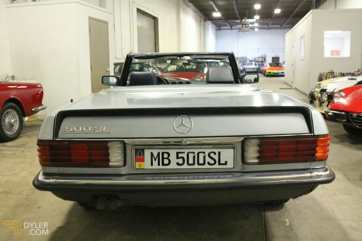 1984 Mercedes-Benz 500 SL Euro R107, foto 7