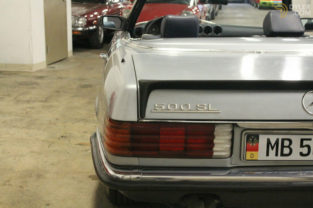 1984 Mercedes-Benz 500 SL Euro R107, foto 10