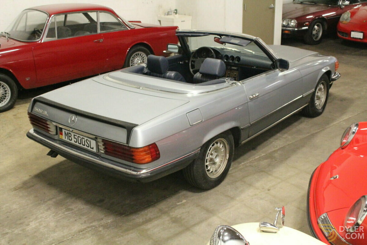 1984 Mercedes-Benz 500 SL Euro R107, foto 12