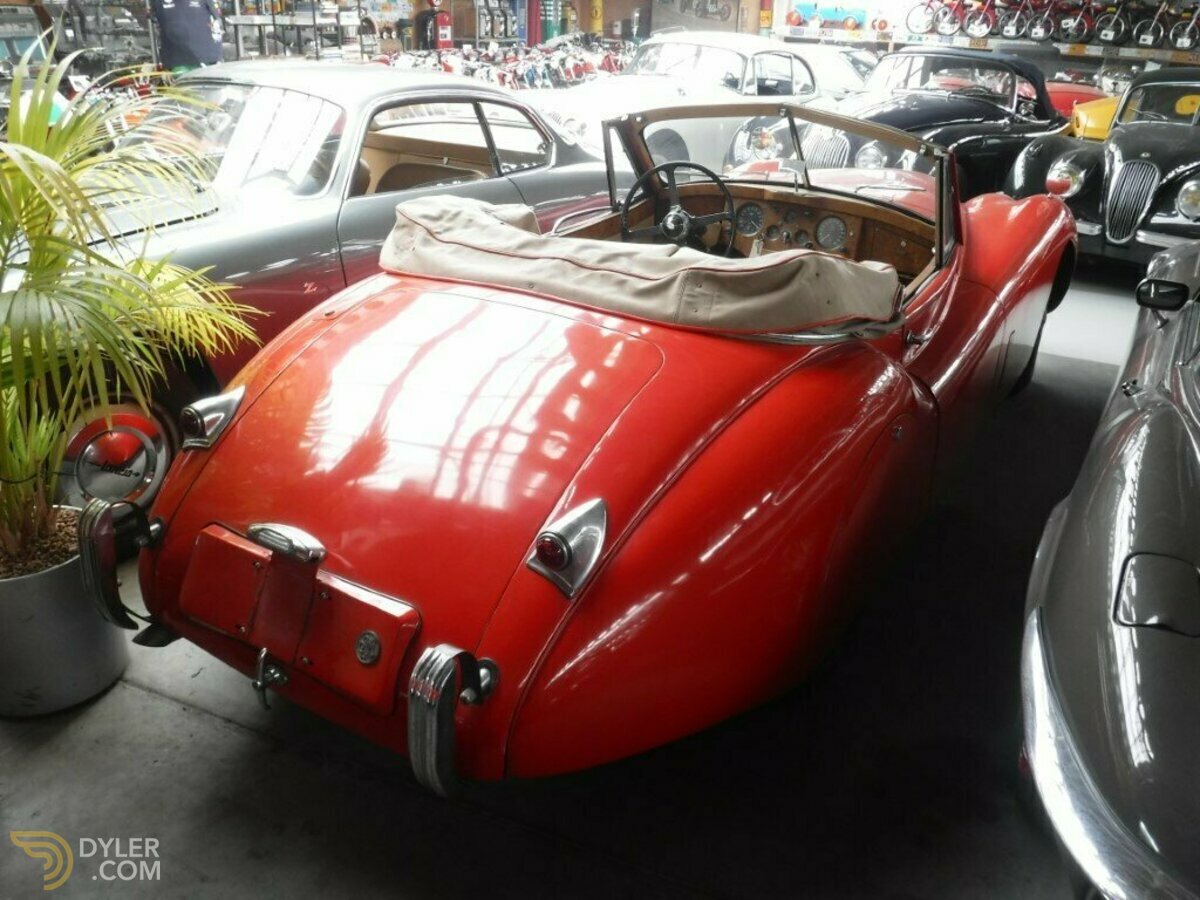 1954 Jaguar XK 120 DHC 6 cyl. 3442cc, foto 4