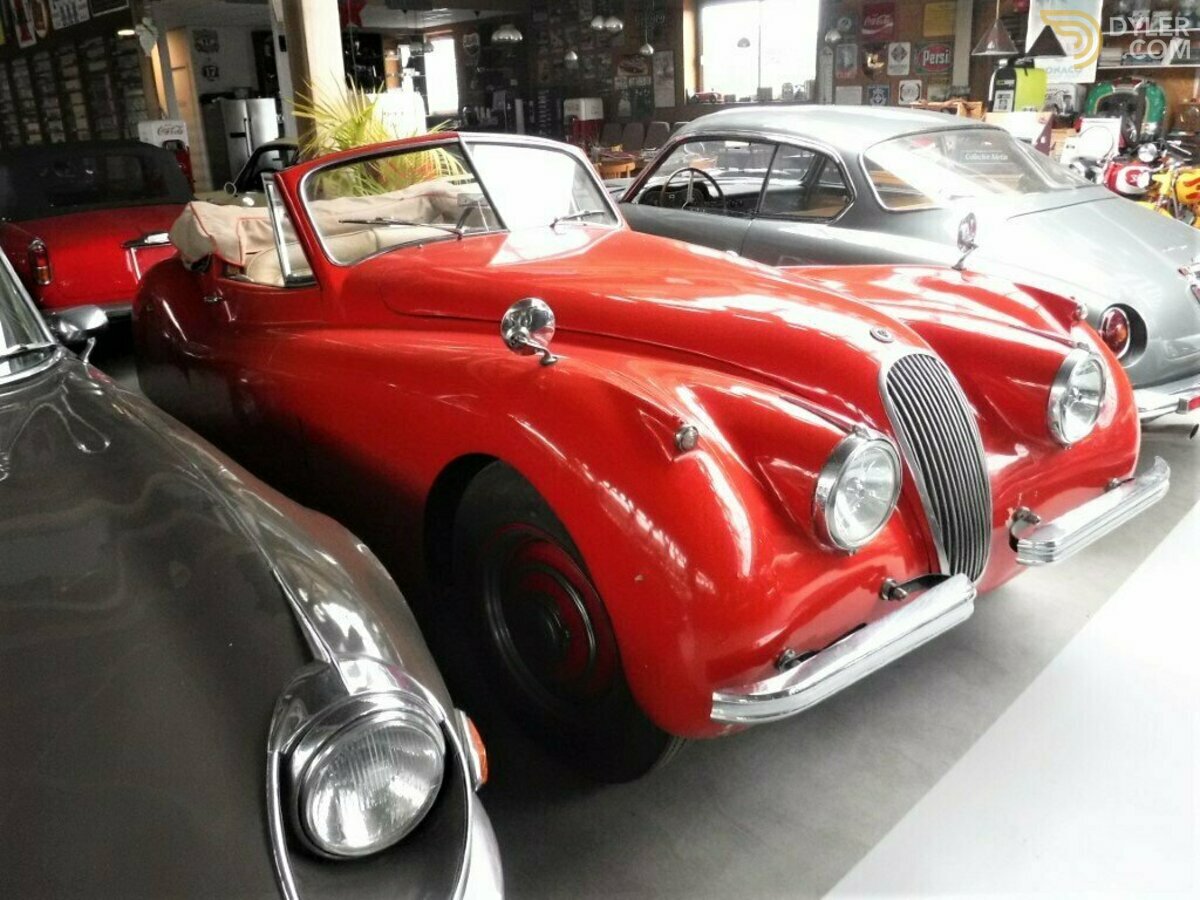 1954 Jaguar XK 120 DHC 6 cyl. 3442cc, foto 8