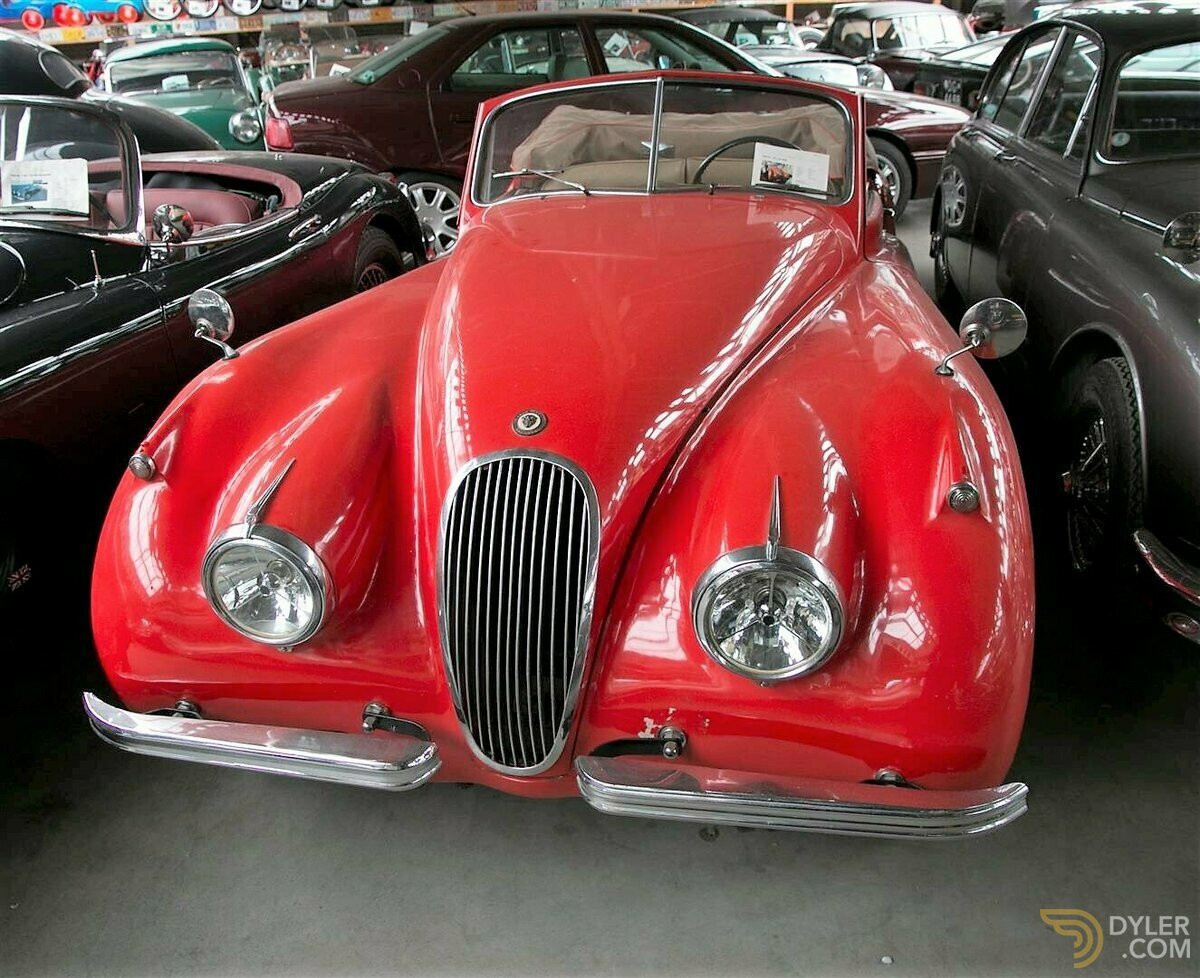 1954 Jaguar XK 120 DHC 6 cyl. 3442cc, foto 7