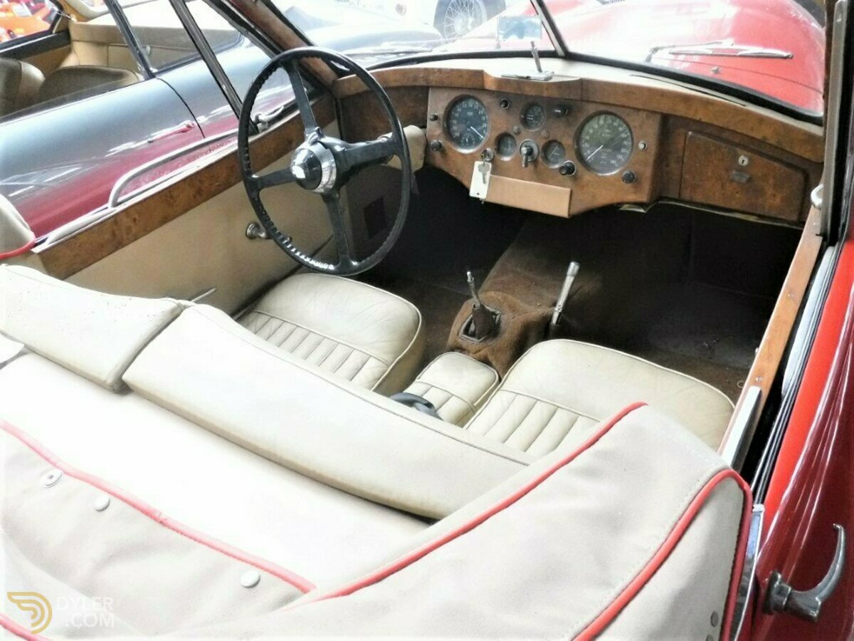 1954 Jaguar XK 120 DHC 6 cyl. 3442cc, foto 11