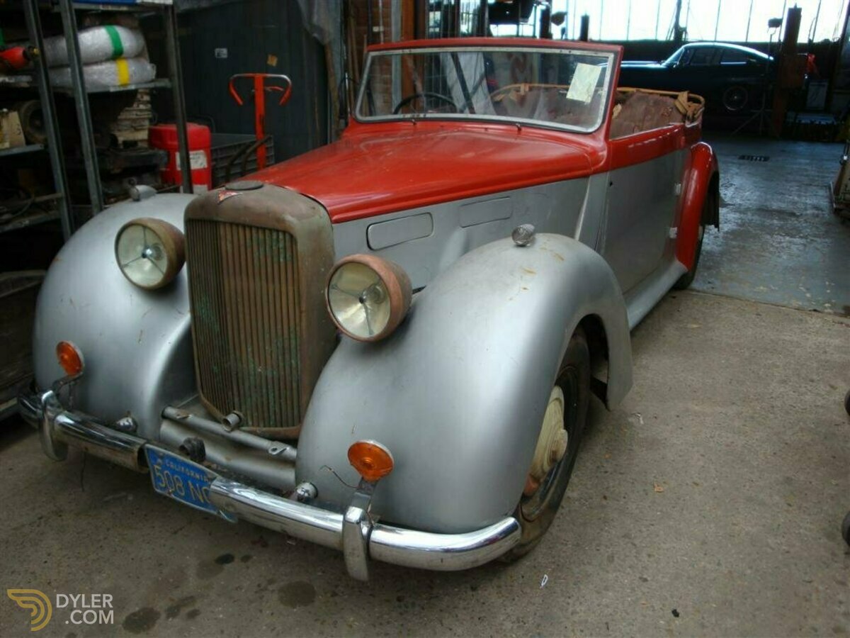 1948 Alvis TA 14 DHC 2liter, foto 1