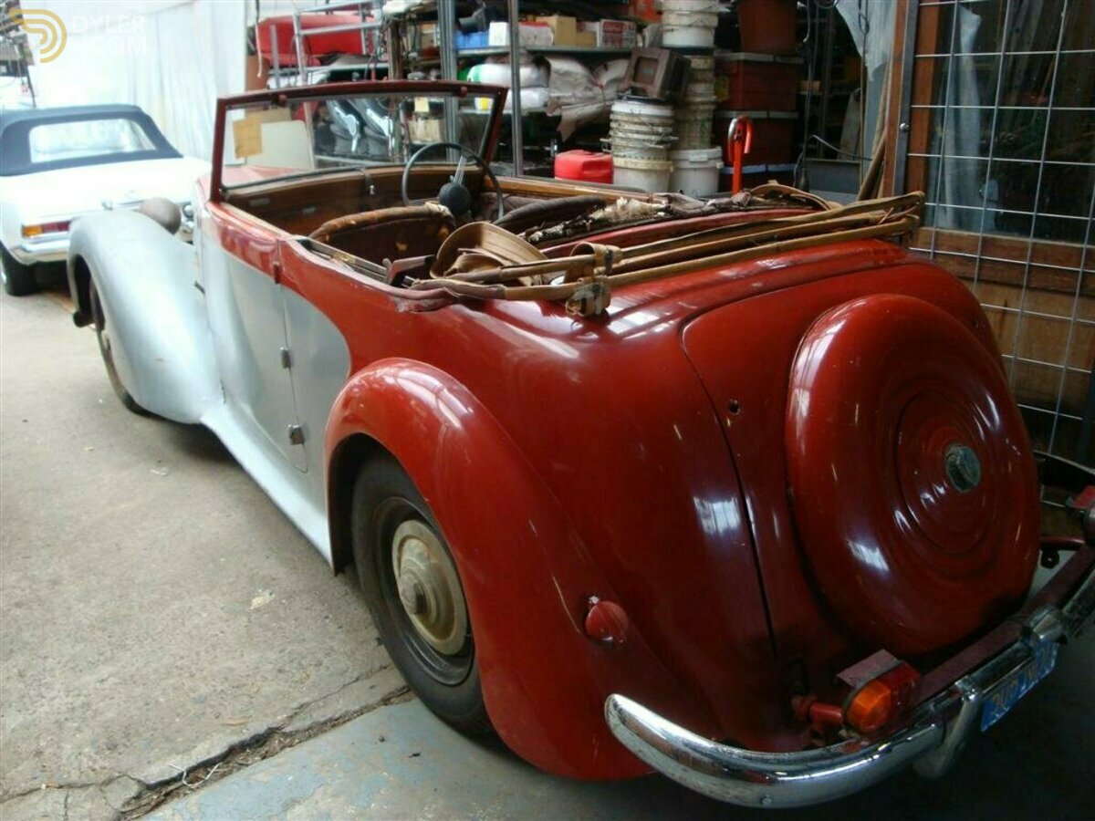 1948 Alvis TA 14 DHC 2liter, foto 2
