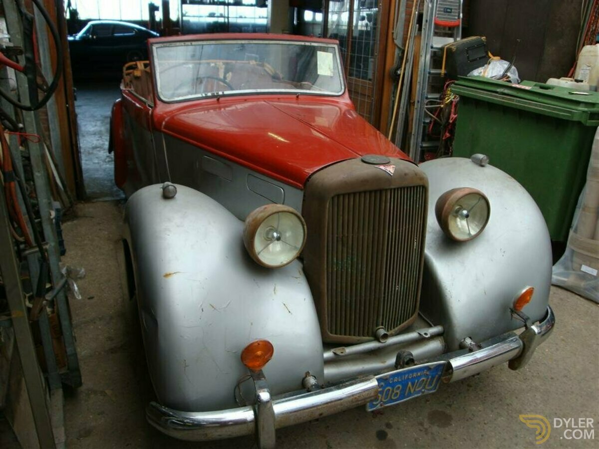 1948 Alvis TA 14 DHC 2liter, foto 7