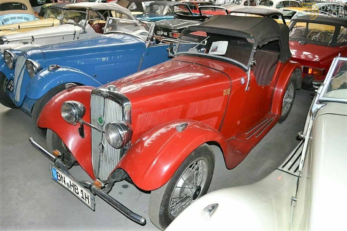 1936 BSA Scout "rare car", foto 1