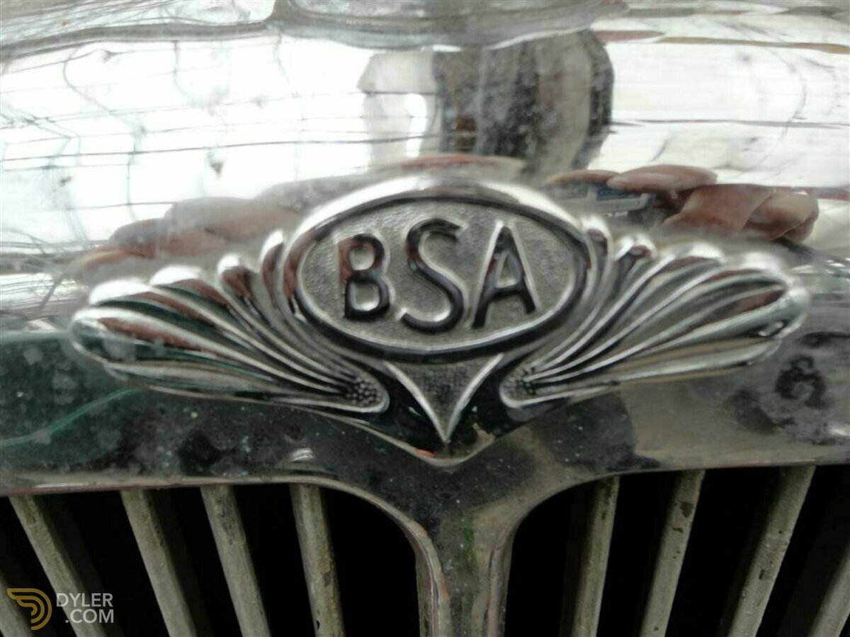 1936 BSA Scout "rare car", foto 2