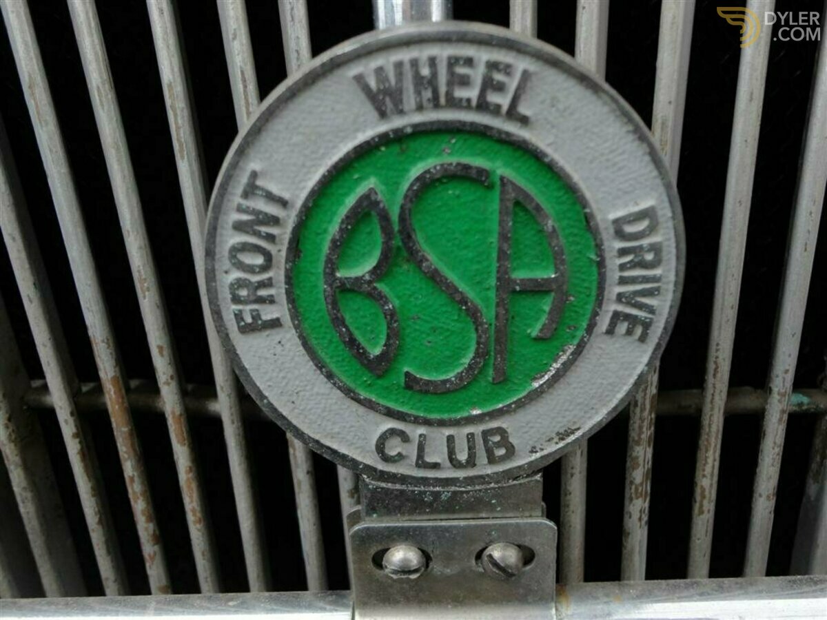 1936 BSA Scout "rare car", foto 7