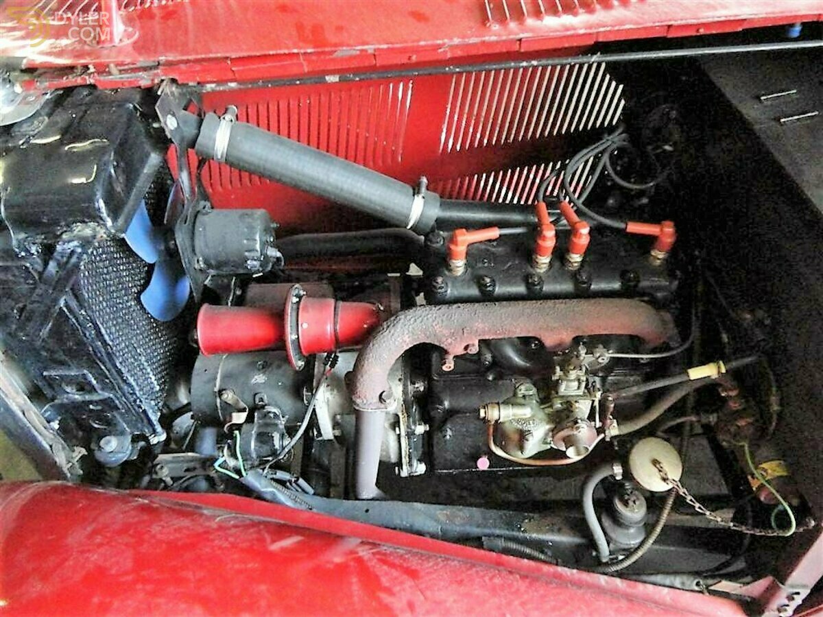 1936 BSA Scout "rare car", foto 8