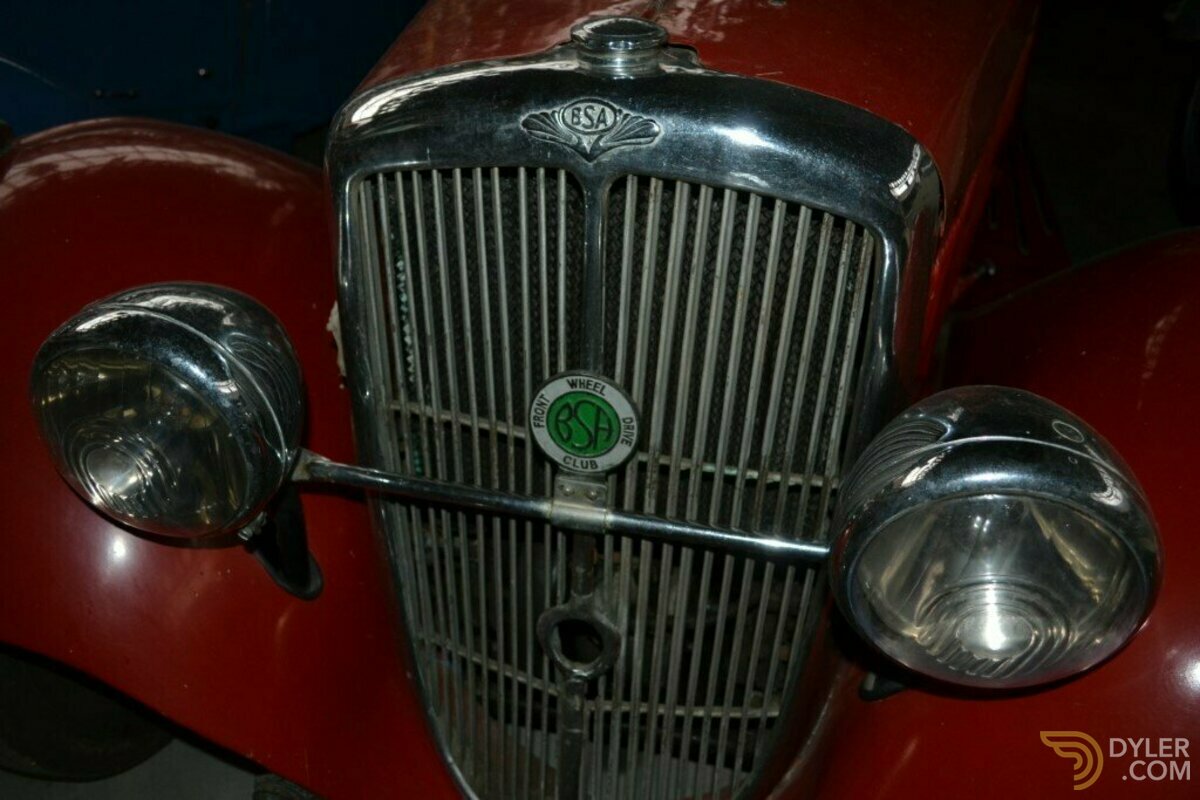 1936 BSA Scout "rare car", foto 9