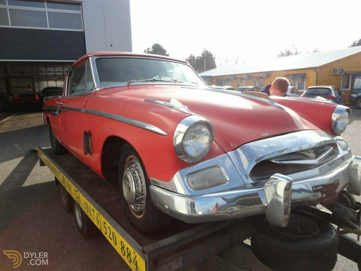 1955 Studebaker Speedster 8 cilinder coupe, foto 4