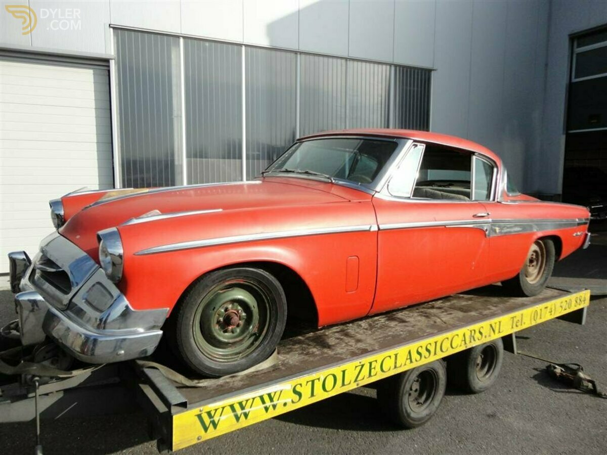 1955 Studebaker Speedster 8 cilinder coupe, foto 9