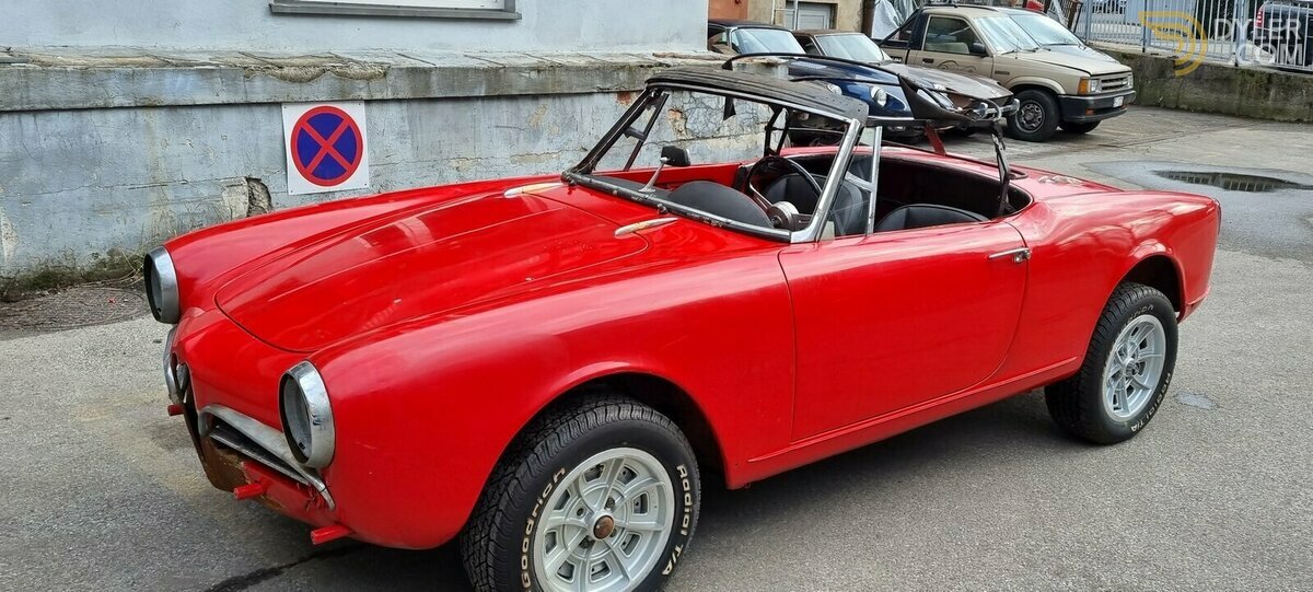 1962 Alfa Romeo Spider Giulietta, foto 3
