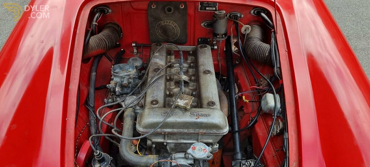 1962 Alfa Romeo Spider Giulietta, foto 8