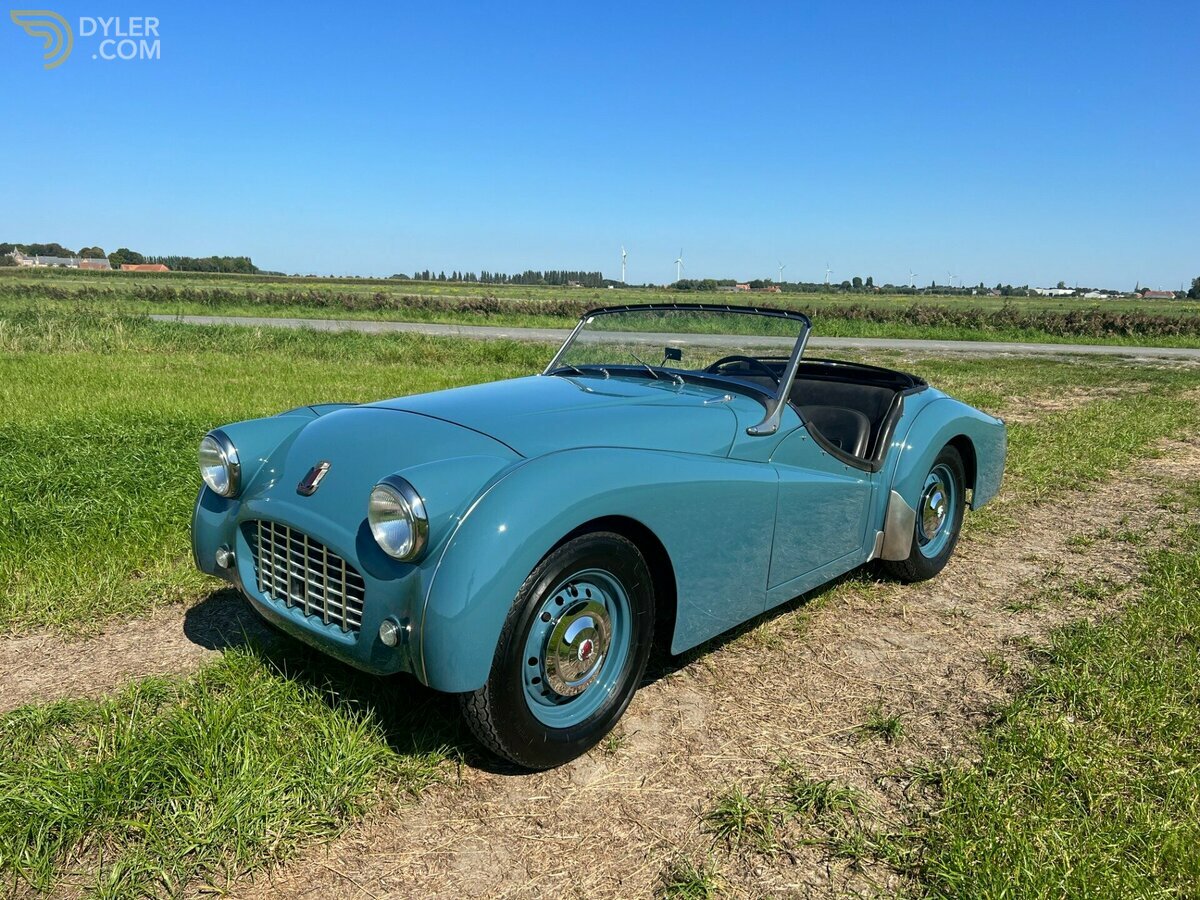 Classic 1957 Triumph TR3 For Sale. Price 48 500 EUR - Dyler