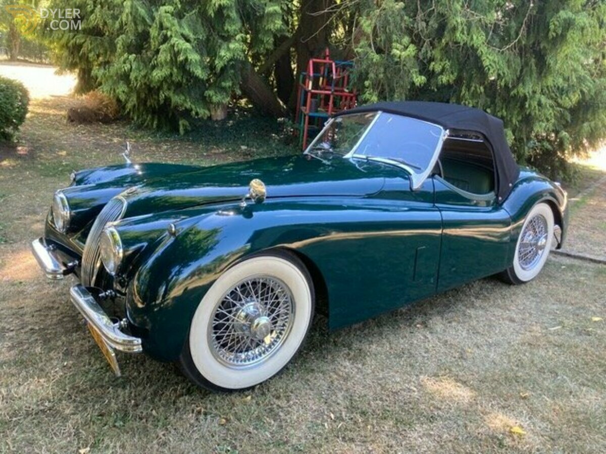 1954 Jaguar XK 120, foto 1