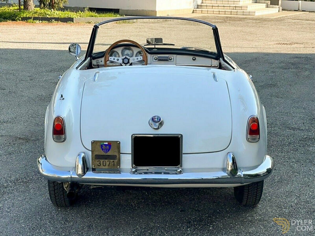 1961 Alfa Romeo Giulia Spider S3 (101.03), foto 4
