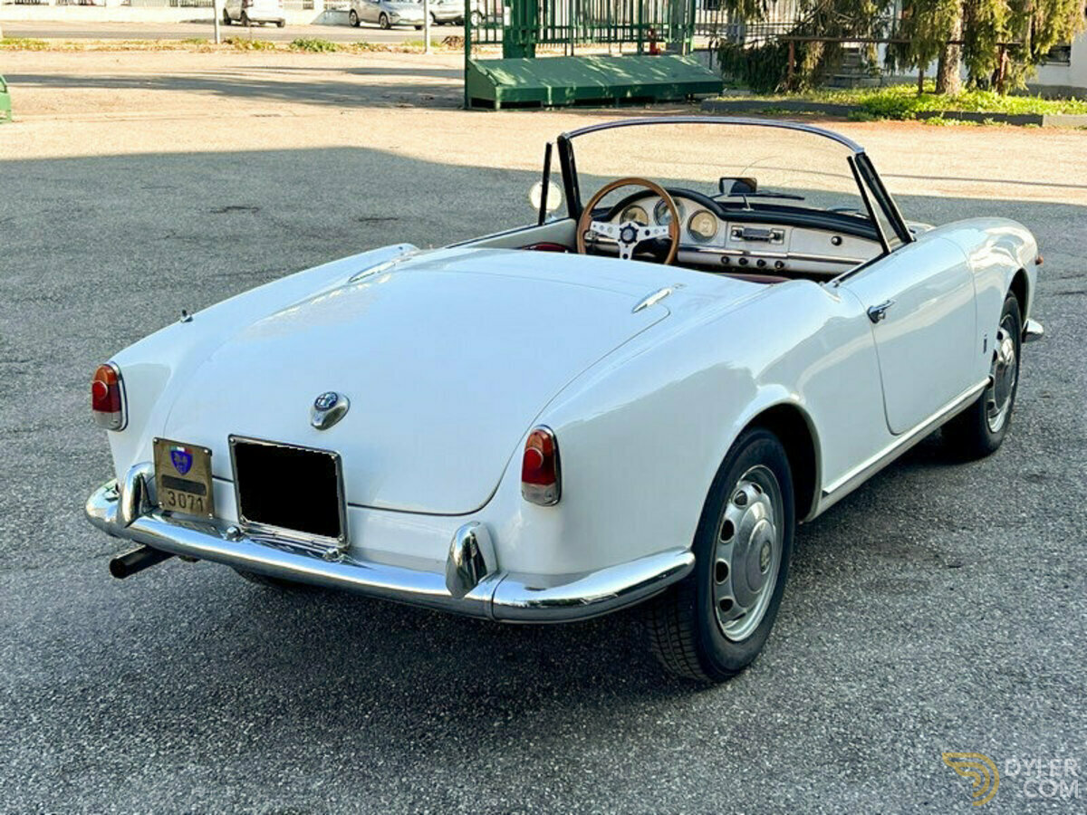 1961 Alfa Romeo Giulia Spider S3 (101.03), foto 5