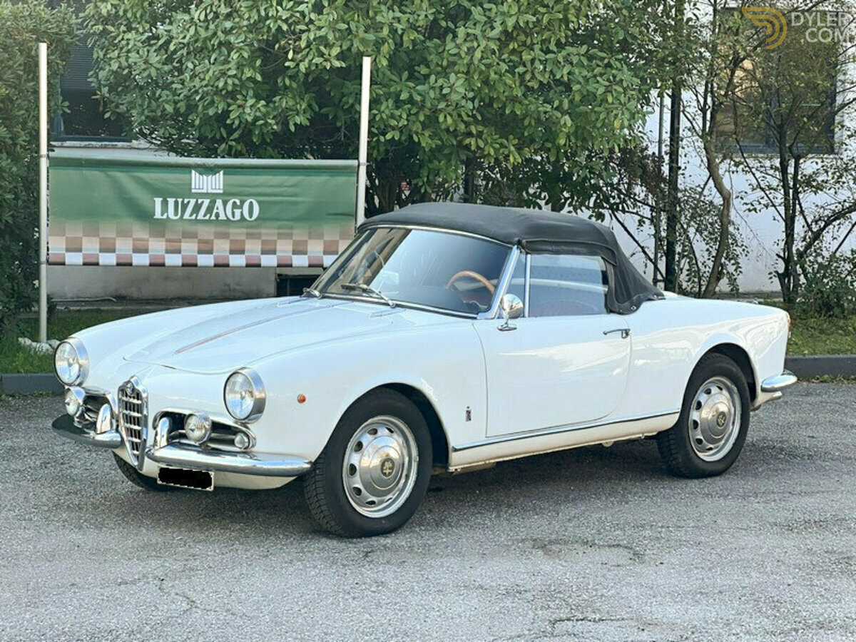 1961 Alfa Romeo Giulia Spider S3 (101.03), foto 9