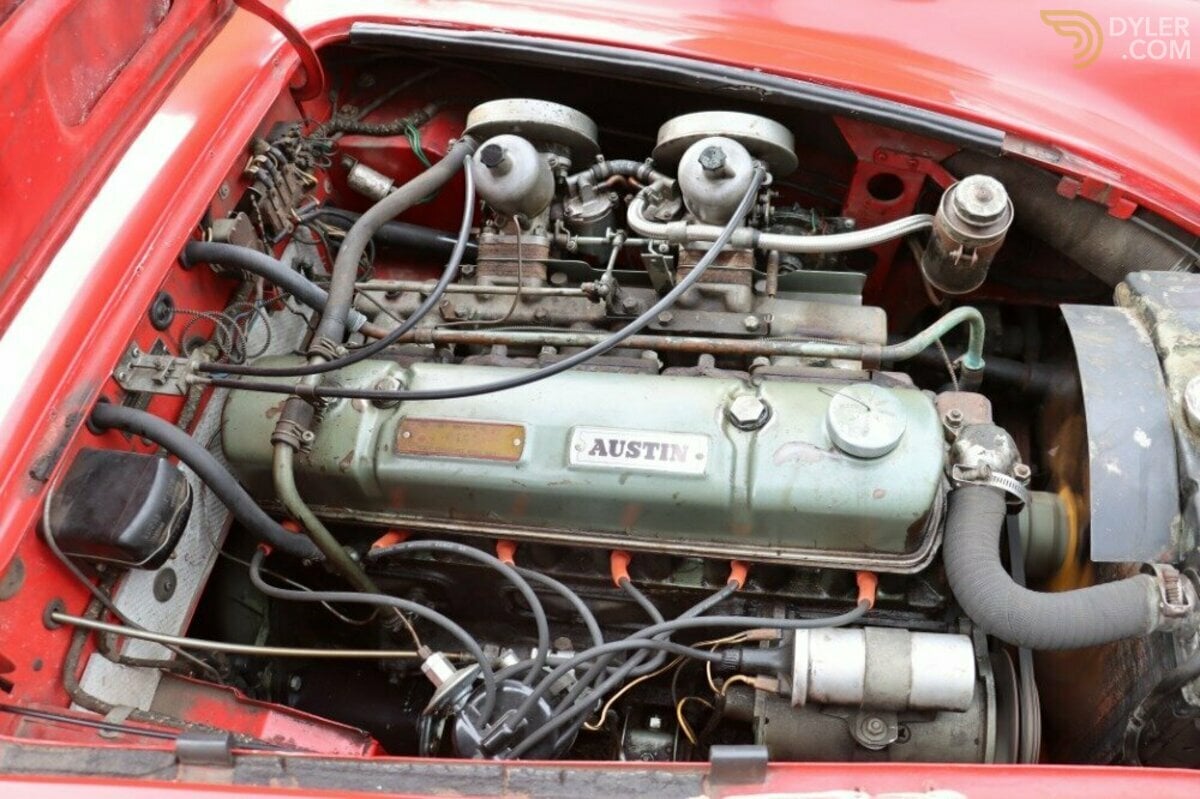 1962 Austin-Healey 3000 MK II BJ7, foto 8