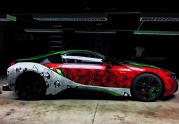 BMW i8 Rene Turrek - Joker Theme Coupe 2016 Multicolor BMW i8 Rene Turrek - Joker Theme Coupe 2016 Multicolor Car for Sale. 434877
