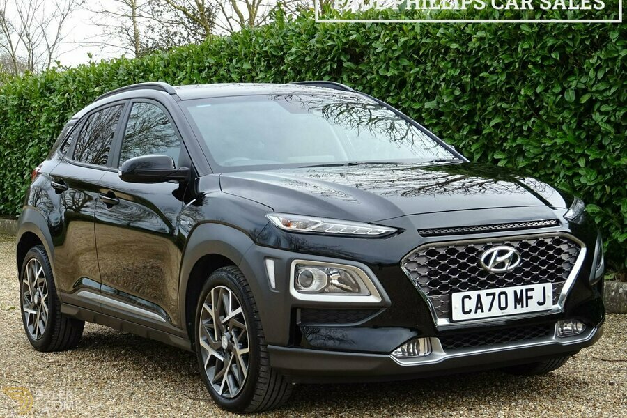 2020 Hyundai Kona 1.6 h-GDi Premium SUV 5dr Petrol Hybrid DCT Euro 6 ...