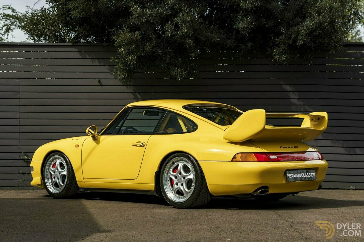 1995 Porsche 911 993 CARRERA RS 3.8 CLUB SPORT, foto 2