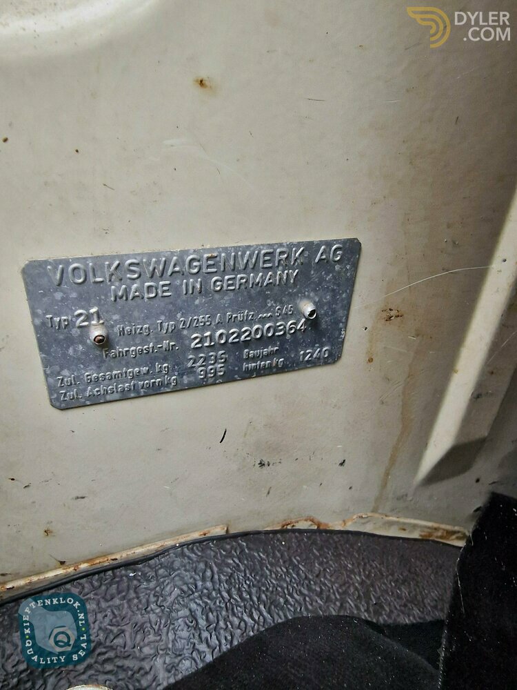 1970 Volkswagen T2 T2A, foto 4