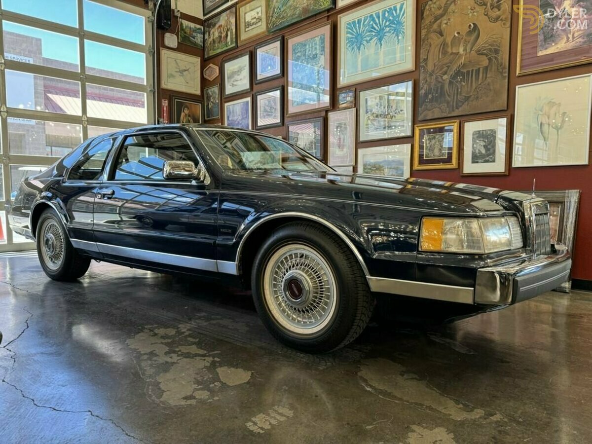1988 Lincoln Mark VII, foto 1