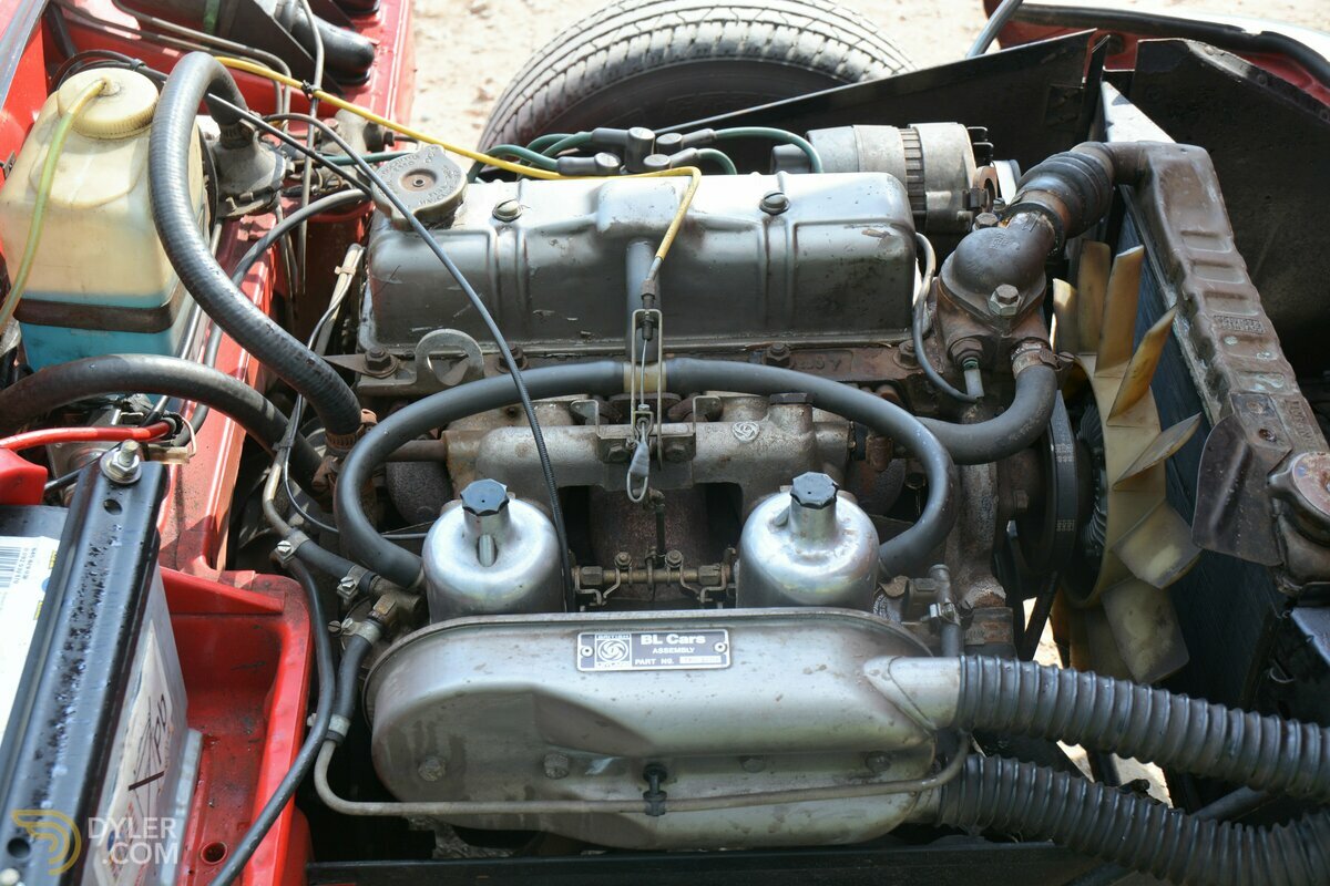 1978 Triumph Spitfire 1500 TC Cabriolet Low Milage, foto 11