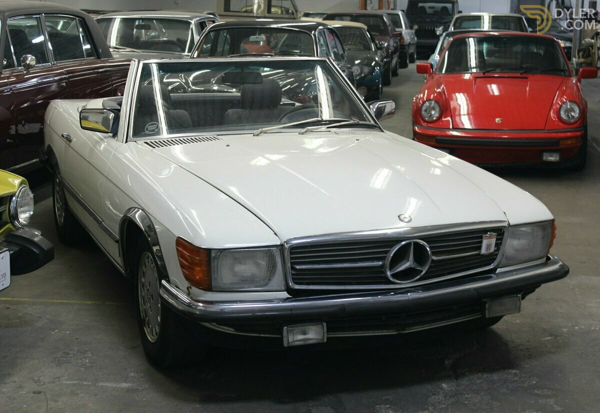 1984 Mercedes-Benz 380 SL EURO model, foto 2
