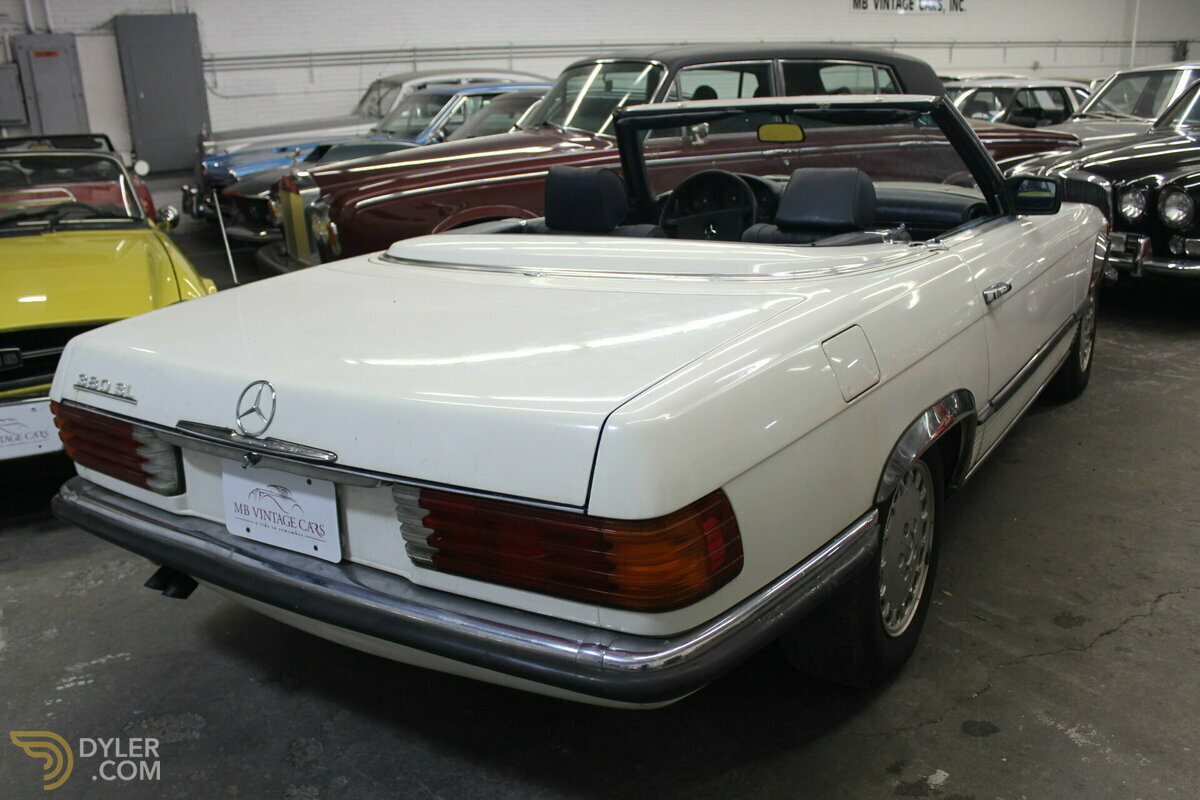 1984 Mercedes-Benz 380 SL EURO model, foto 4