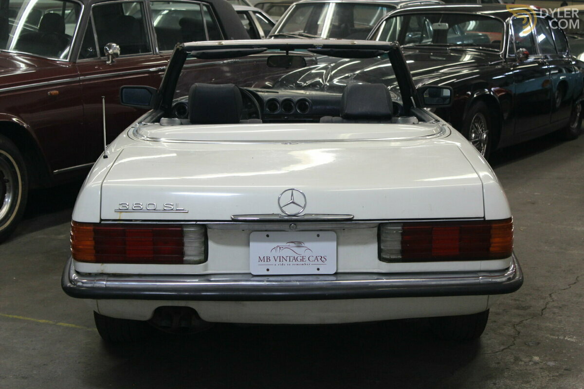 1984 Mercedes-Benz 380 SL EURO model, foto 7