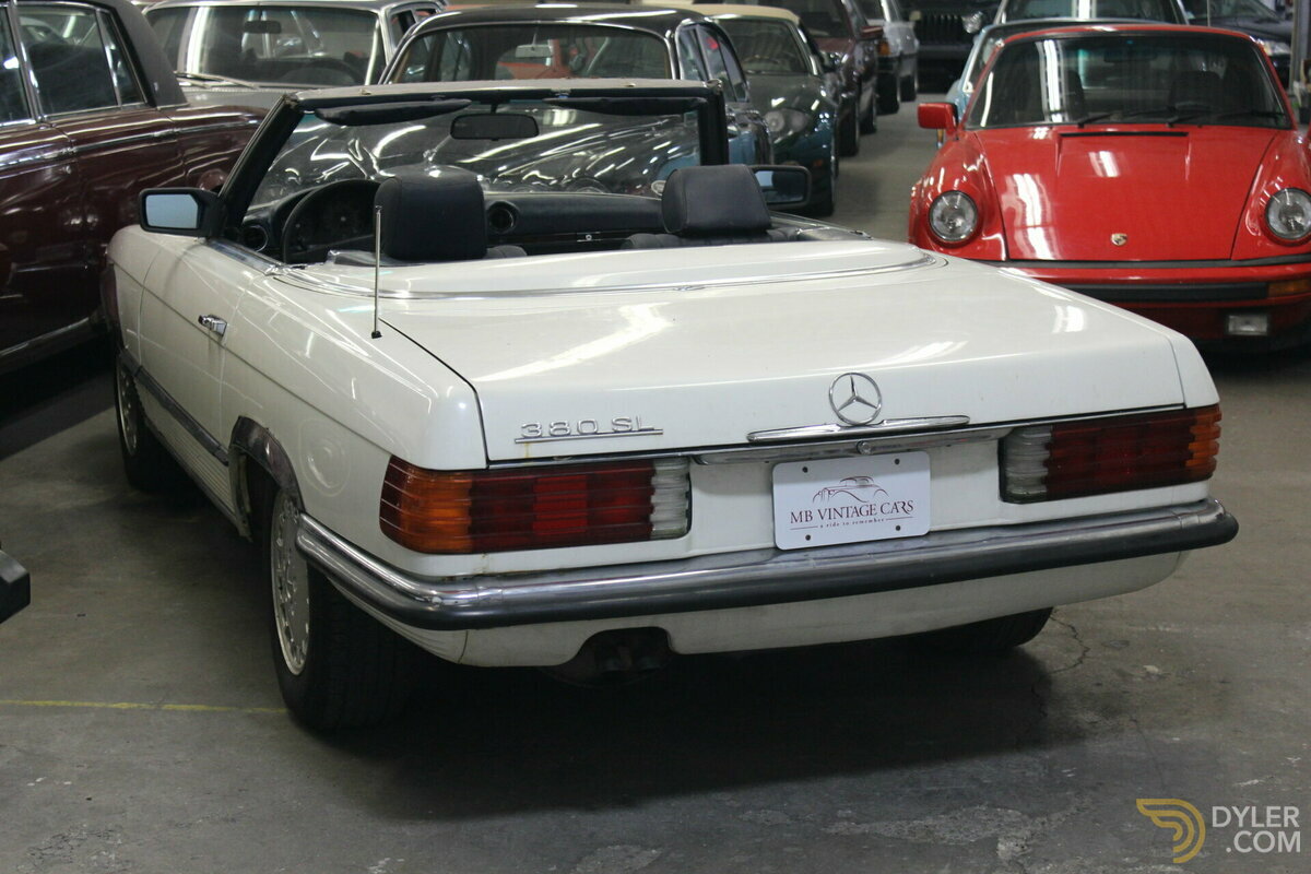 1984 Mercedes-Benz 380 SL EURO model, foto 3