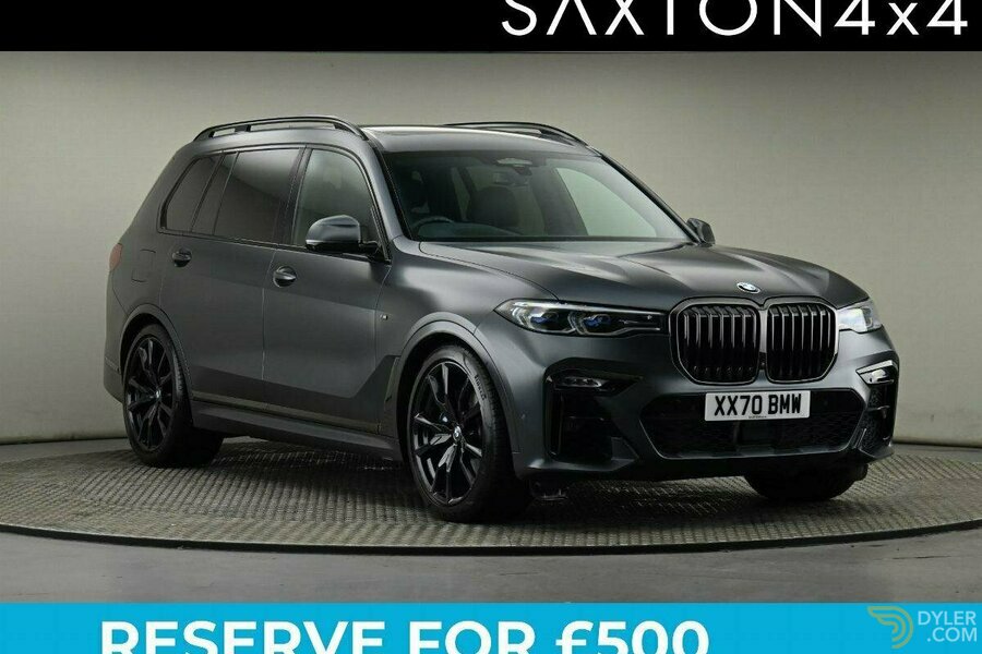 2020 BMW X7 4.4 M50i V8 Dark Shadow Edition Auto xDrive Euro 6 For Sale ...